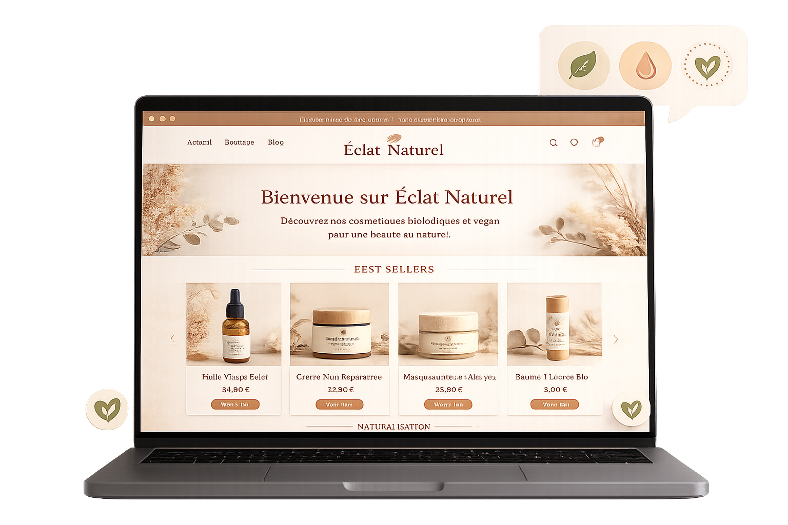 Création de site e-commerce